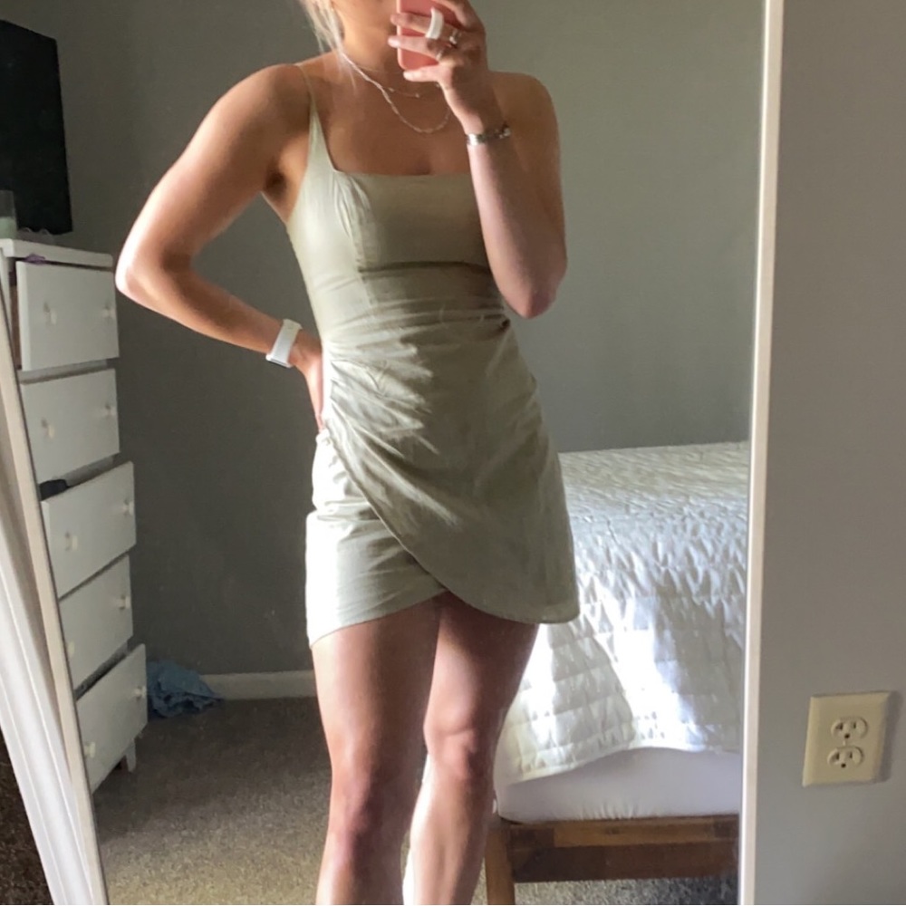 Abercrombie Linen Mini Dress - Worn Twice
